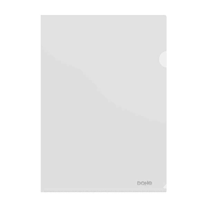 Dohe Dossier Uñero A4 - Fabricado en Polipropileno Translucido de 180 Micras - Medidas 210x297mm - Calidad Extra 1