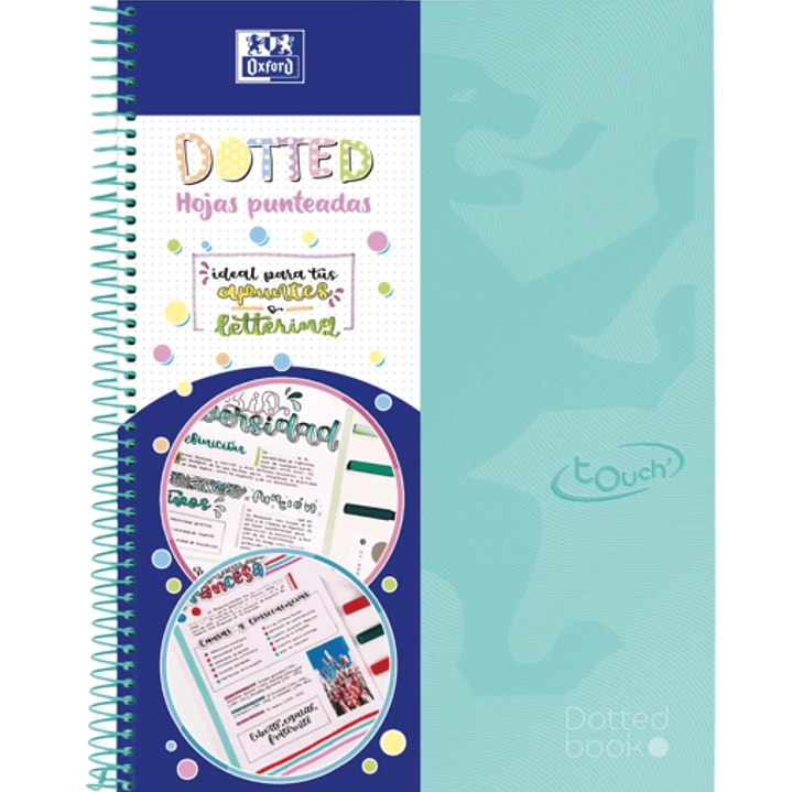 Oxford School Touch Europeanbook Dotbook A4+ - Tapa Extradura - Dots 5x5 - 80 Hojas 1