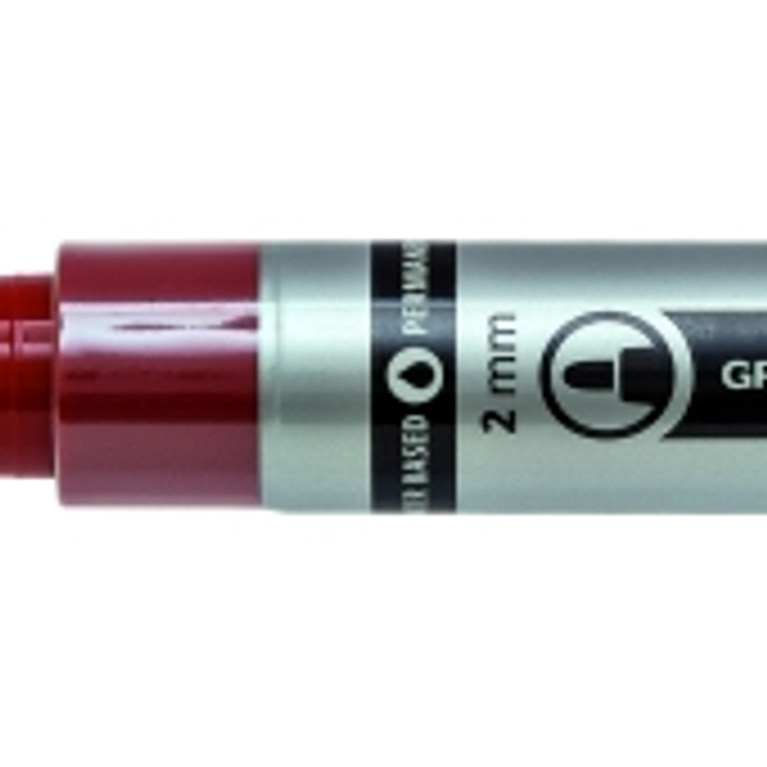 Lyra Mark All Rotulador Permanente - Multisuperficie - Punta Redonda - 2mm - Color Marron 1