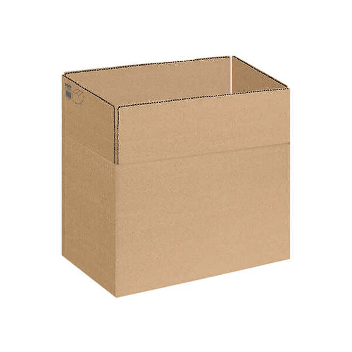 Dohe Cajas de Embalaje de 4 Solapas - Medidas 400x290x220mm - Carton de Canal 3mm - Resistente y Duradero - Ideal para Envios y Almacenamiento 1