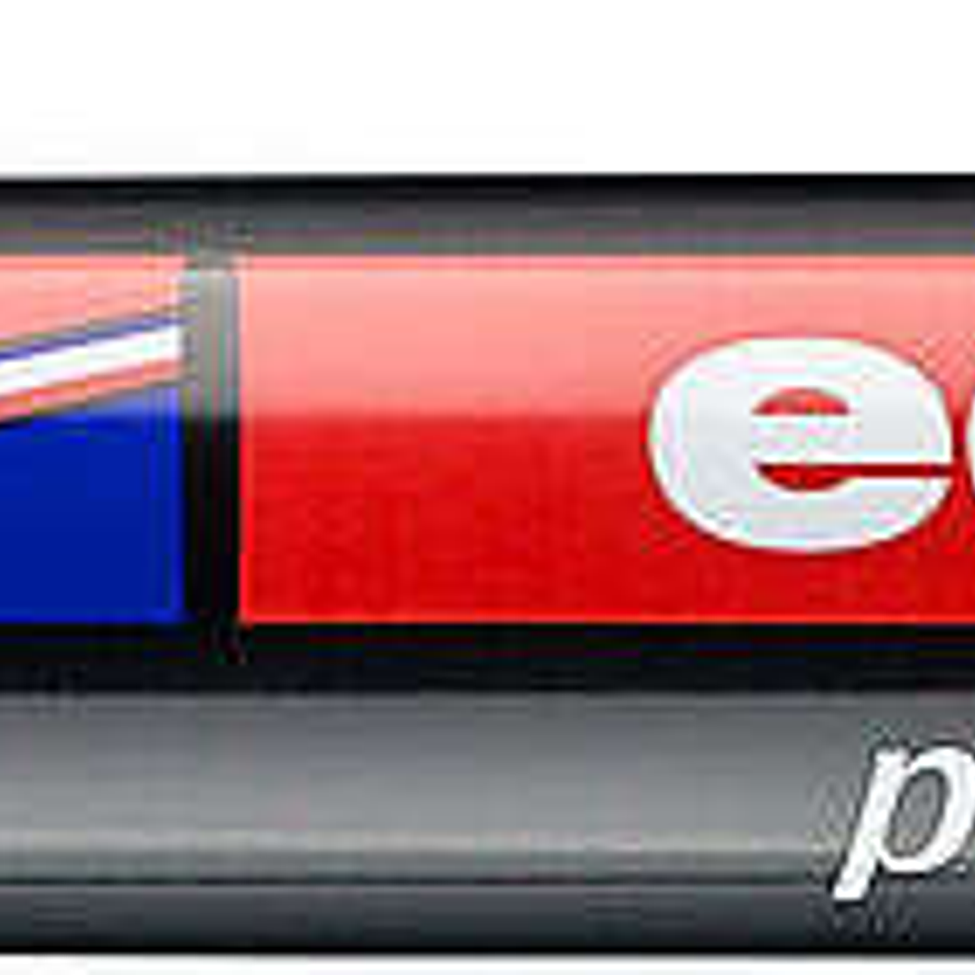 Edding 330 Rotulador Permanente - Punta Biselada - Trazo entre 1 y 5 mm. - Tinta casi Inodora - Capuchon con Clip - Secado Rapido - Color Negro 1