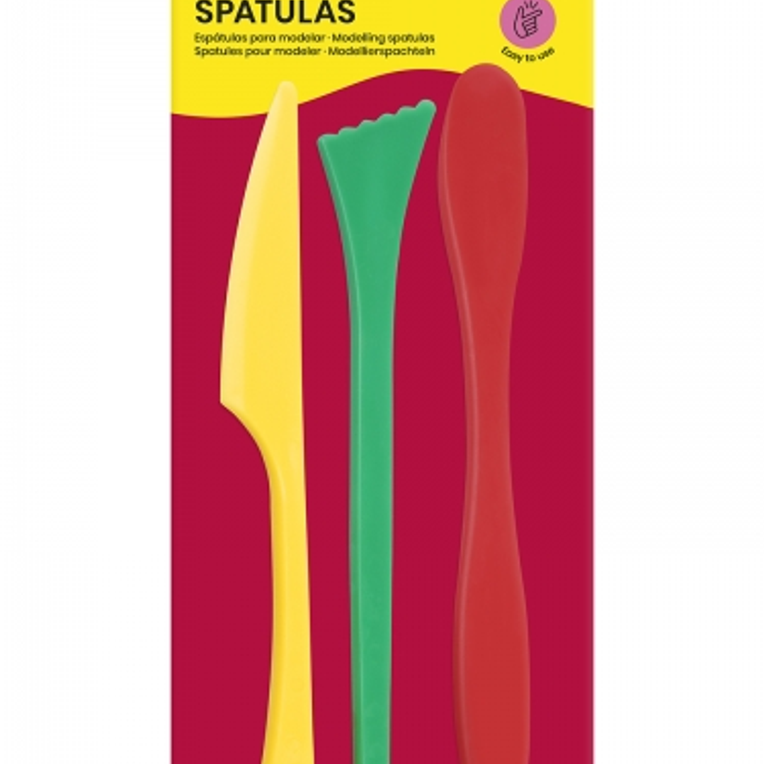 Jovi Skin 3 Modeladores de Plastico - Herramientas de Moldeado para Plastilina - Accesorios para Creaciones Creativas - Color Varios 1