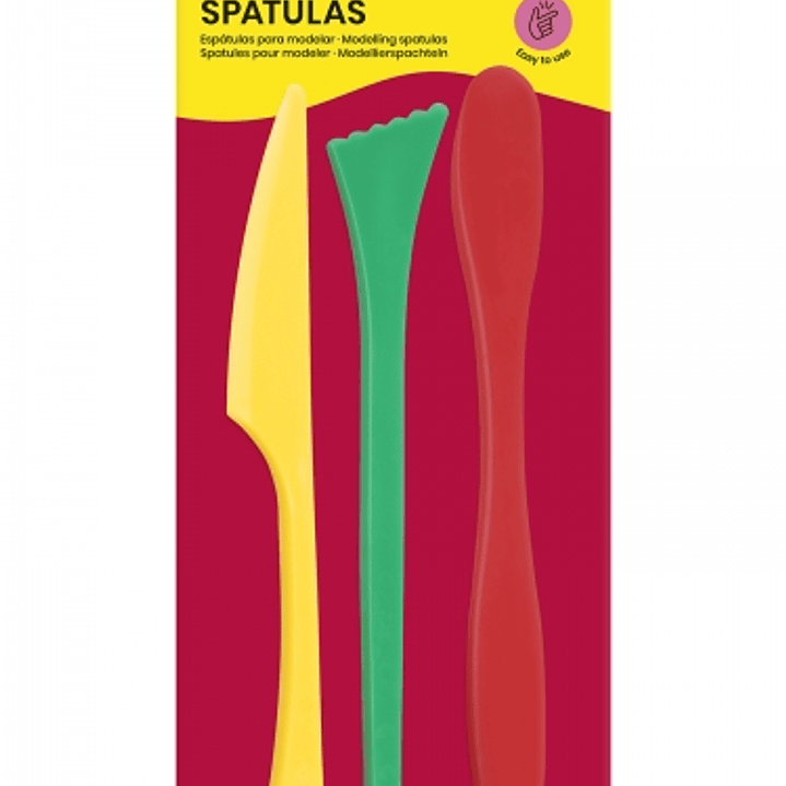 Jovi Skin 3 Modeladores de Plastico - Herramientas de Moldeado para Plastilina - Accesorios para Creaciones Creativas - Color Varios 1