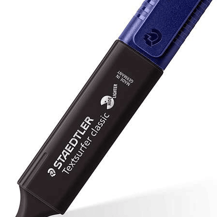Staedtler Textsurfer Classic 364 Vintage Marcador Fluorescente - Punta Biselada - Trazo entre 1 - 5mm - Tinta con Base de Agua - Color Negro 1