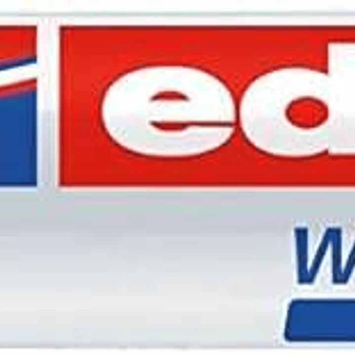 Edding 660 Rotulador para Pizarra Blanca - Punta Redonda - Trazo entre 1.5 y 3 mm. - Tinta Pigmentada - Recargable - Borrable en Seco - Color Azul 1