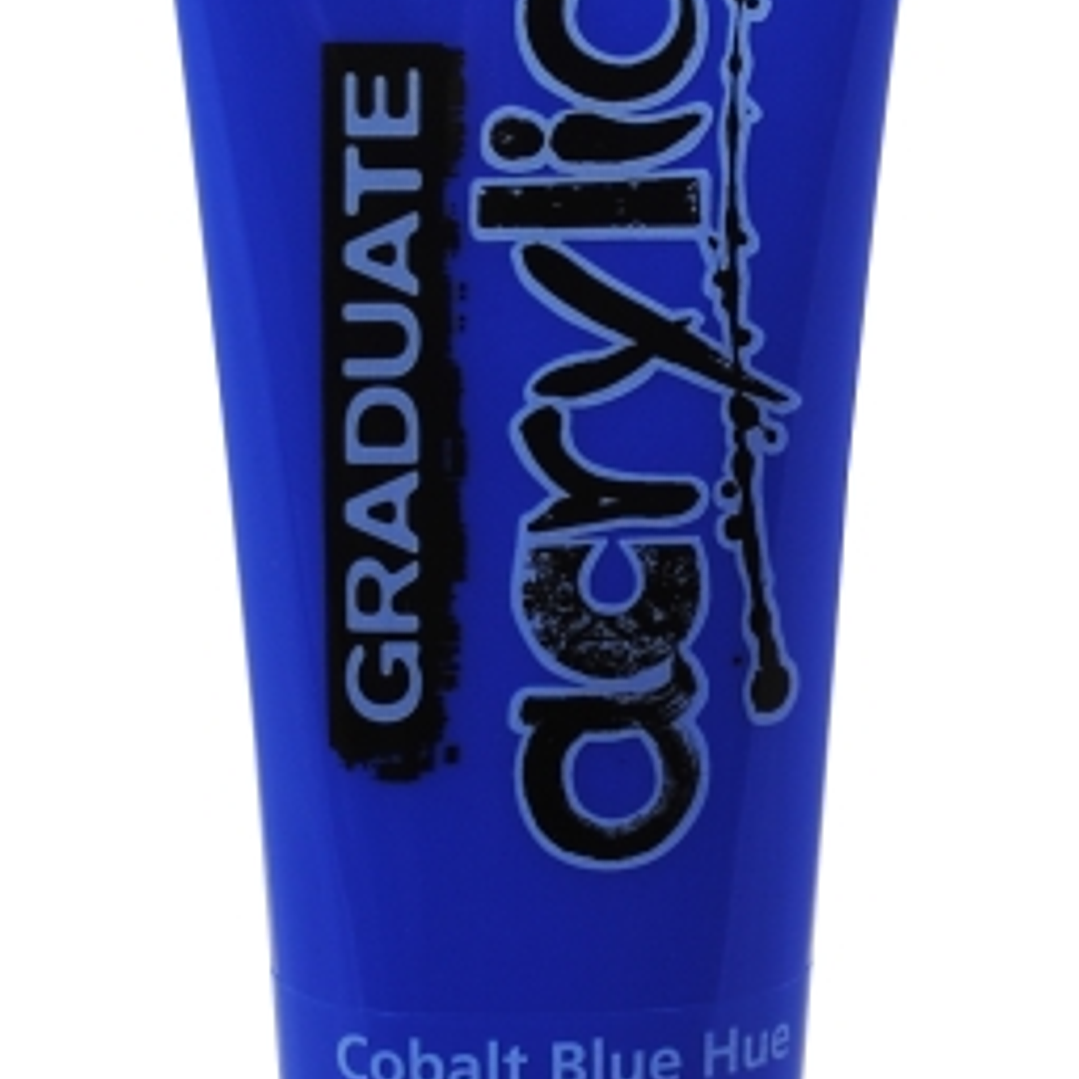 Daler Rowney Graduate Pintura Acrilica - Tubo de Plastico - 120ml - Color Azul Cobalto 1
