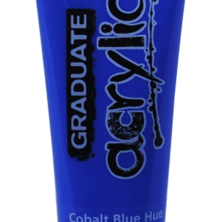 Daler Rowney Graduate Pintura Acrilica - Tubo de Plastico - 120ml - Color Azul Cobalto 1