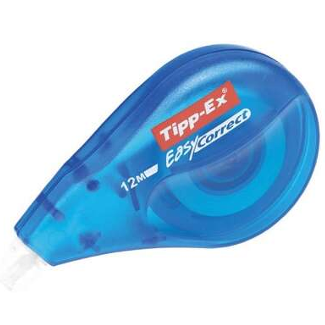 Tipp-Ex Easy Correct Cinta Correctora 4.2mm x 12m - Resistente - Escritura Instantanea 1