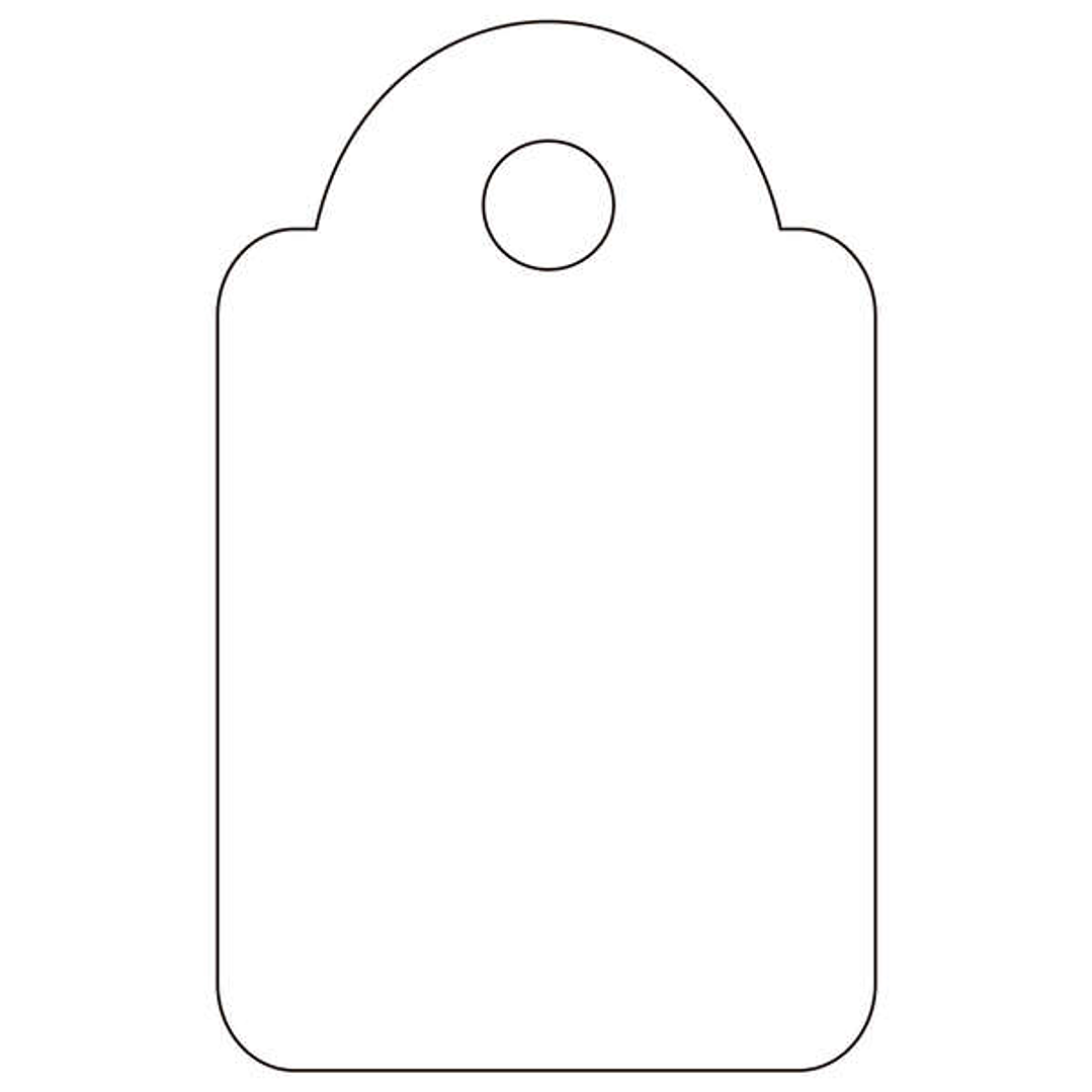 Apli Etiquetas Colgantes Blancas 15 x 24mm 200 U. 1