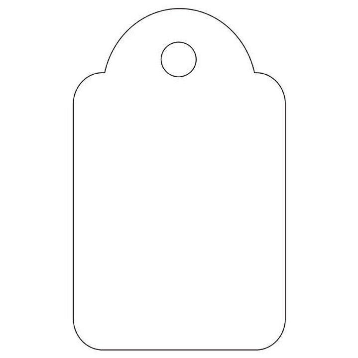 Apli Etiquetas Colgantes Blancas 18 x 29mm 200 U. 1