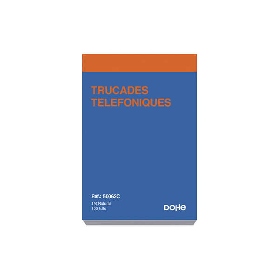 Dohe Talonarios Preimpresos a Dos Tintas - Octavo Natural - Sencillo 1