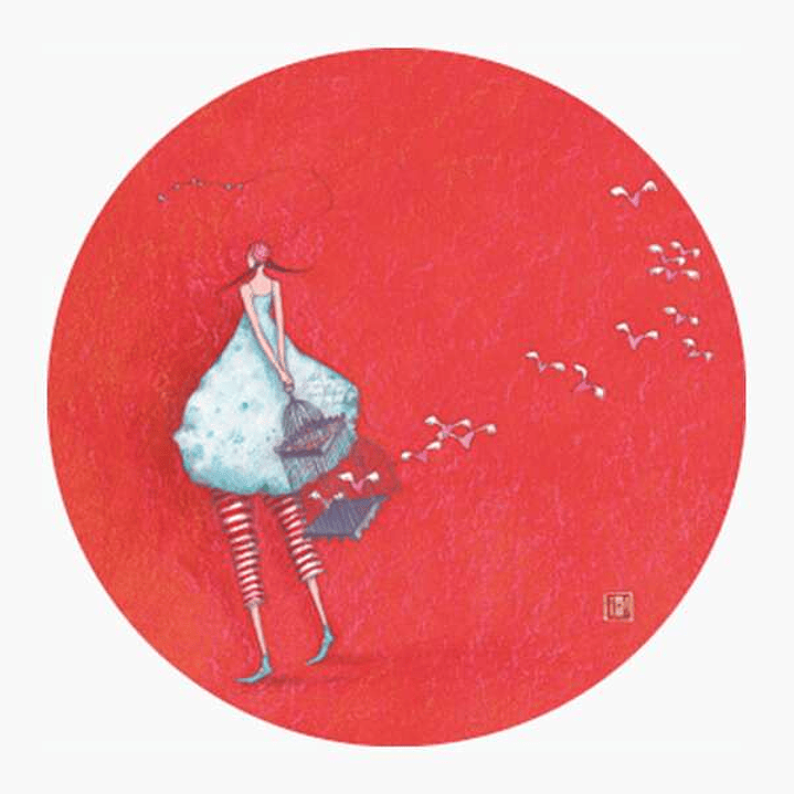 Pictura Gaëlle Boissonnard Iman Redondo - 56 mm - Impresas en Papel con Certificacion FSC 1