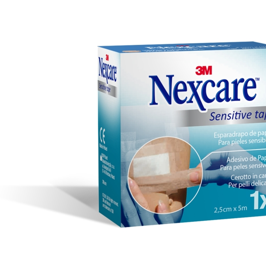 Nexcare Sensitive Esparadrapo - 25mm x 5m - Color Piel 1