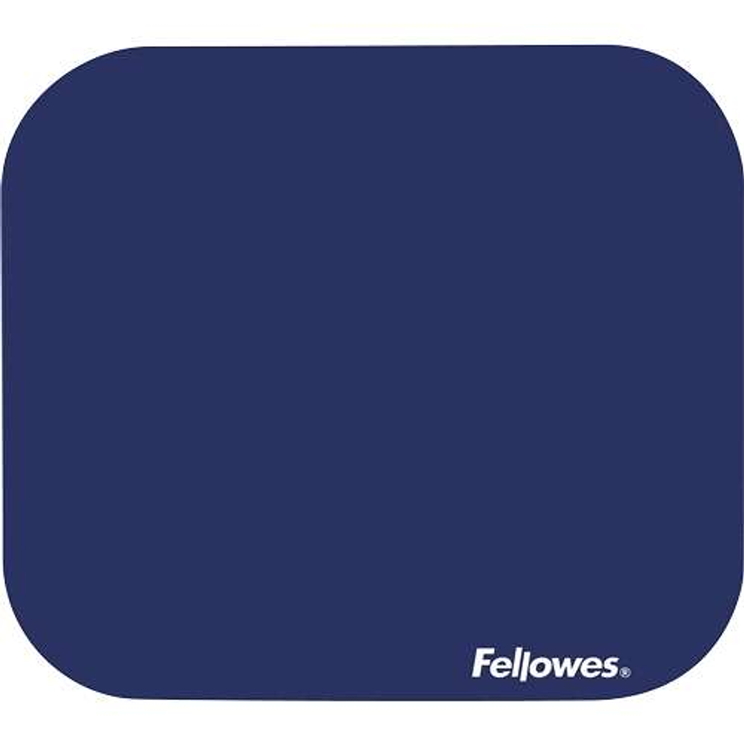 Fellowes Alfombrilla Premium - Base de Goma Antideslizante - Superficie de Poliester - 23.2x19.9cm - Color Azul 1