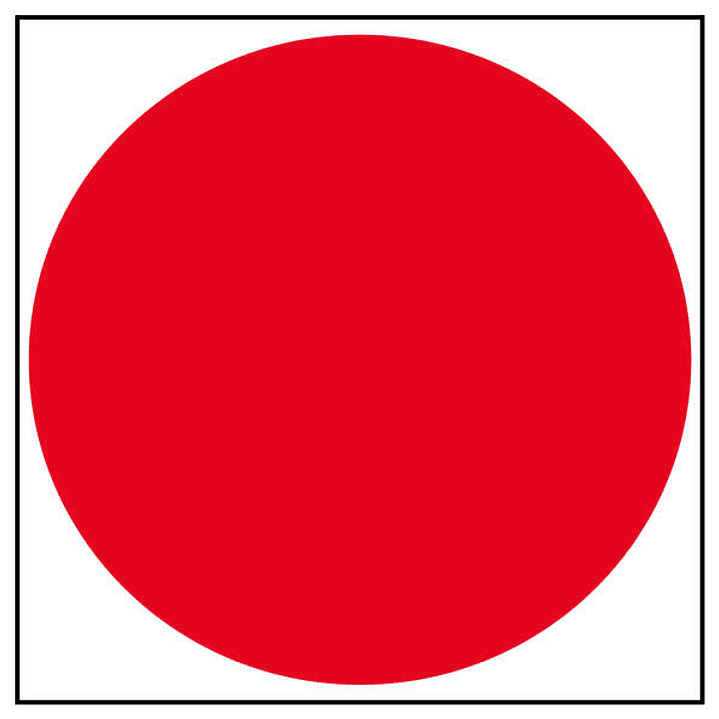 Apli Etiqueta Señalizacion Punto Rojo Especial Cristal 1 U. 1