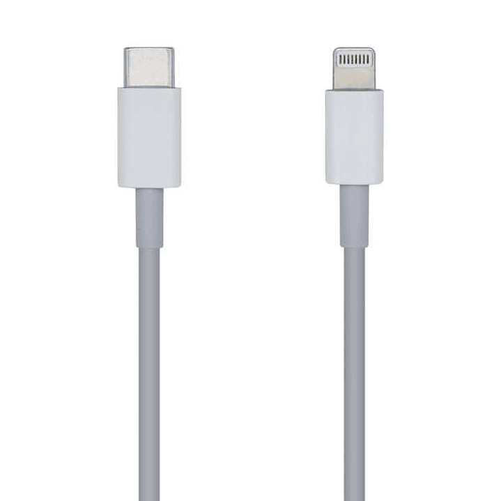 Aisens Cable Lightning a USB-C USB 2.0 - Lightning/M-USB-C/M - 1.0m - Color Blanco 1