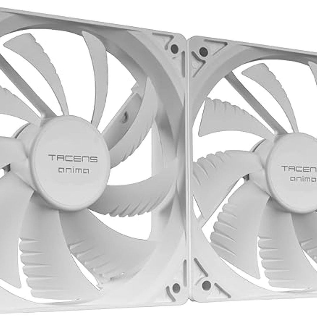 Tacens Anima AF12X2 Pack de 2 Ventiladores de 120mm - Rodamientos Fluxus - Color Blanco 1