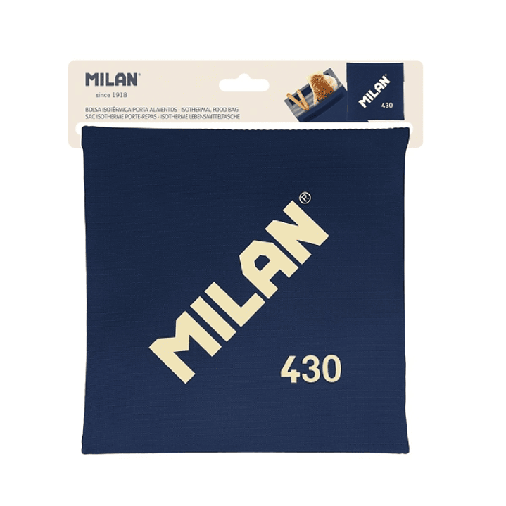 Milan Coleccion 430 Bolsa Isotermica Porta Alimentos 0.3L - Forro Interior Isotermico - Color Azul 1