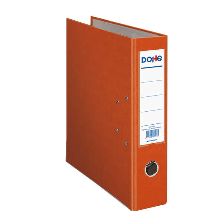 Dohe Archivador de Palanca Tamaño A4 - Lomo Ancho 70mm - Ollao, Rado y Tarjetero en el Lomo - Carton Forrado con Polipropileno - Cantoneras Metalicas  1