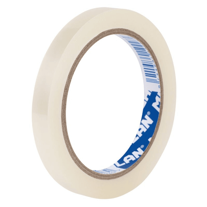 Milan Cinta Adhesiva Transparente - Medidas 12mm x 66m - Color Transparente Brillante 1