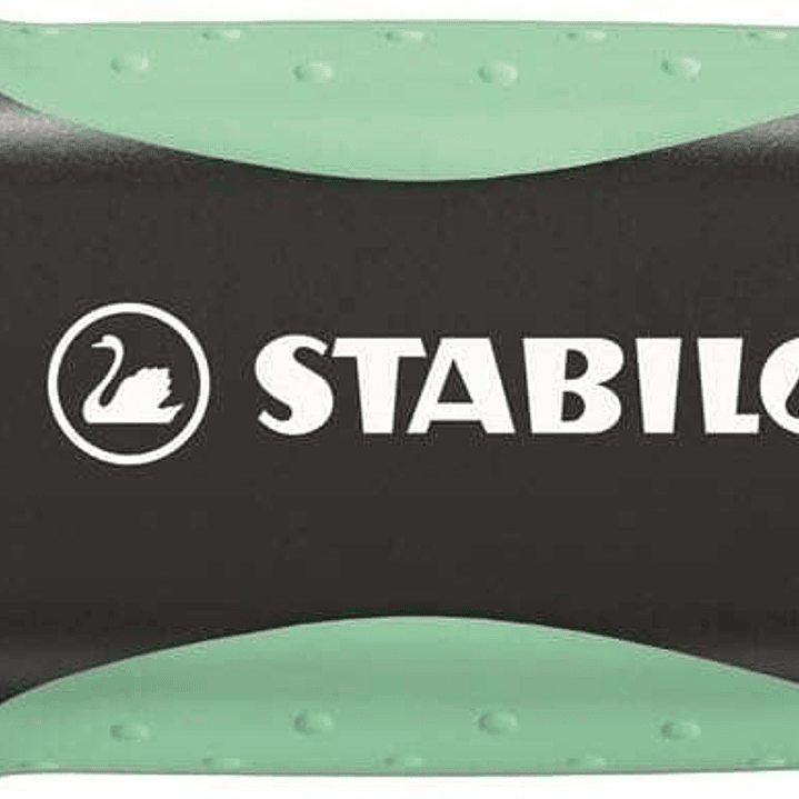 Stabilo Green Boss Pastel Marcador Fluorescente - Fabricado con un 83% de Plastico Reciclado - Trazo entre 2 y 5mm - Recargable - Color Pizca de Menta 1