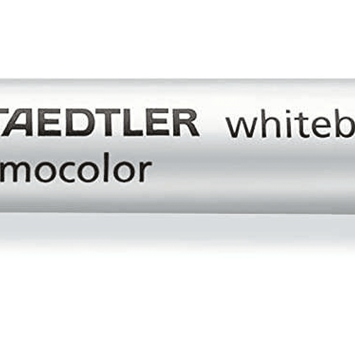 Staedtler Lumocolor 351 Rotulador para Pizarra - Punta Redonda - Trazo 2mm - Capuchon con Clip - Color Negro 1