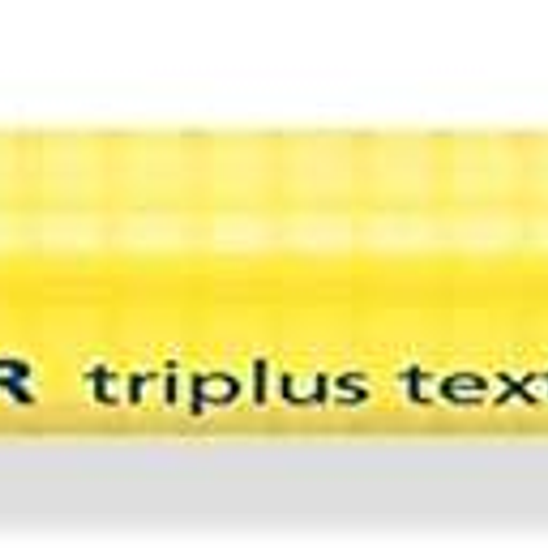 Staedtler Triplus Textsurfer 362 Rotulador Fluorescente - Punta Biselada 1 - 5mm Aprox - Tinta Base de Agua - Color Amarillo Claro 1