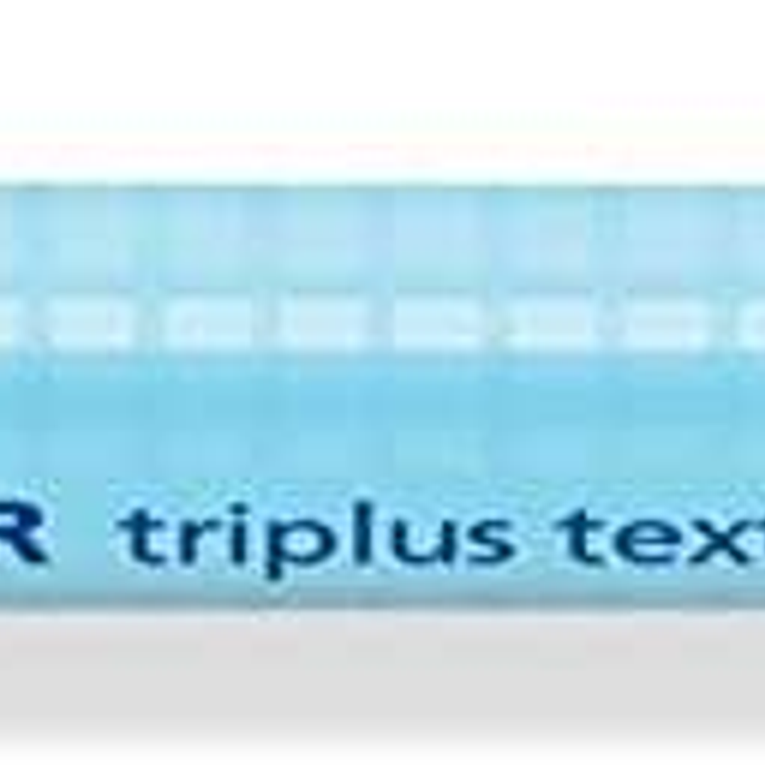 Staedtler Triplus Textsurfer 362 Rotulador Fluorescente - Trazo entre 1 a 4mm aprox. - Tinta Base de Agua - Color Azul Cielo 1