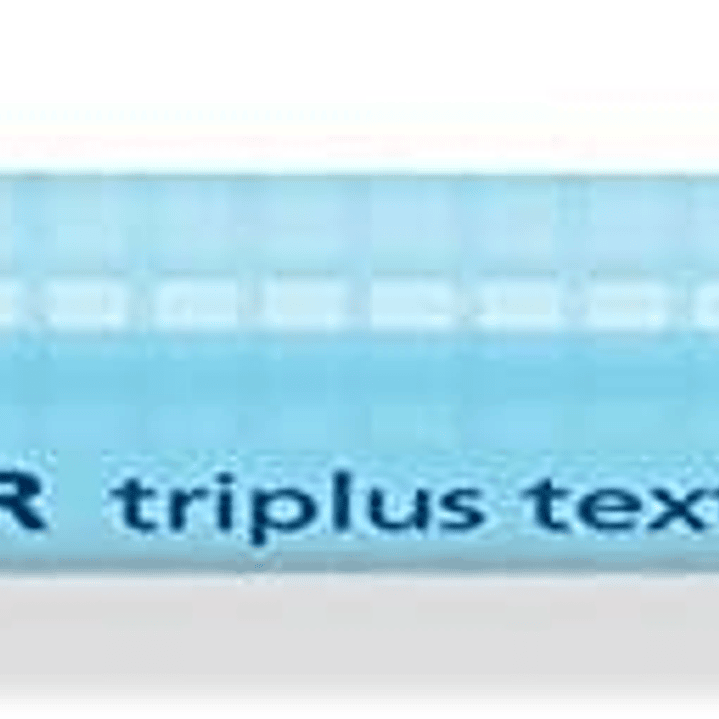 Staedtler Triplus Textsurfer 362 Rotulador Fluorescente - Trazo entre 1 a 4mm aprox. - Tinta Base de Agua - Color Azul Cielo 1