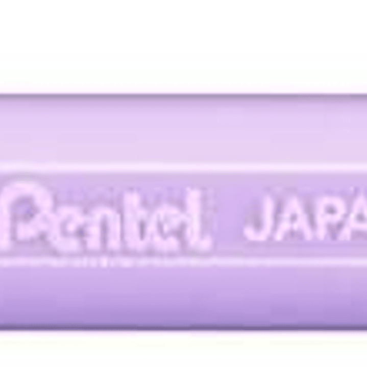 Pentel Hybrid Milky Boligrafo de Bola - Punta Fina 0.8mm - Trazo 0.4mm - Tinta de Gel Opaca - Color Violeta Pastel 1