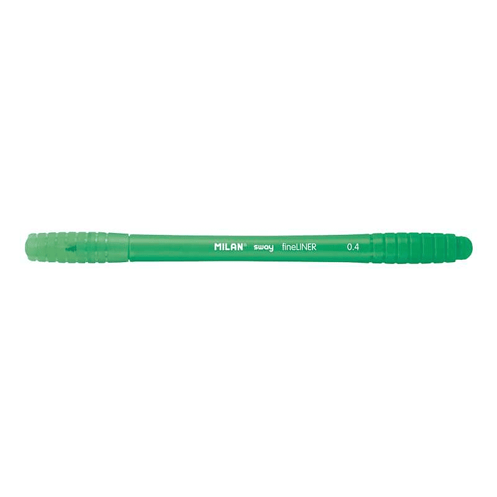 Milan Sway Fineliner Rotulador - Punta Fina 0.4mm - Ergonomico - Tinta al Agua - Color Verde 1
