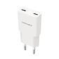 Nanocable Cargador 2xUSB-C/PD 30W  Blanco - Miniatura 1