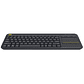 Logitech Teclado K400 920-007137 Plus Touch Negro - thumbnail 1