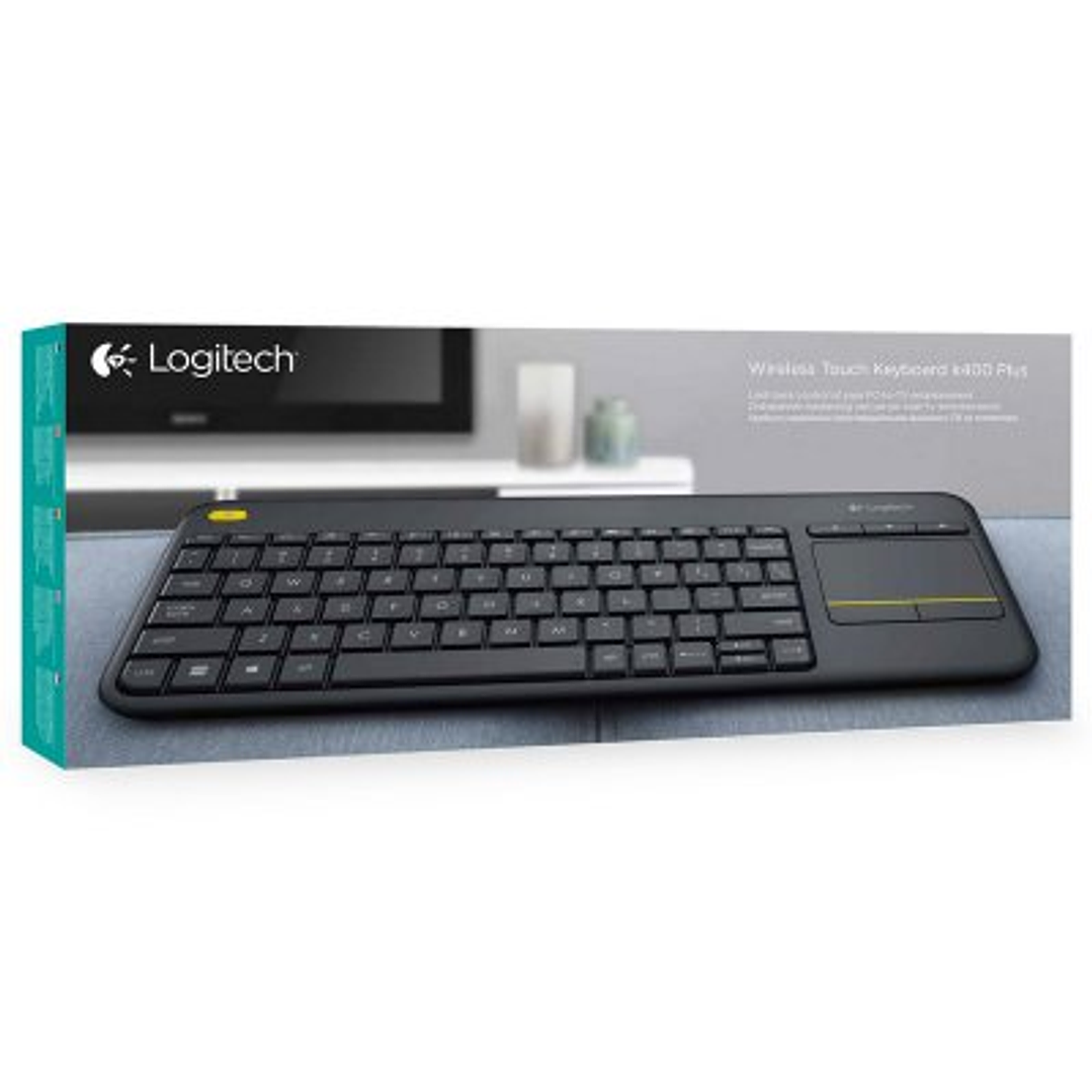 Logitech Teclado K400 920-007137 Plus Touch Negro 2