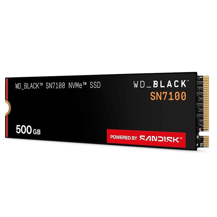 WD Black SN7100 SSD 500GB PCIe Gen4x4 6800MB-s 3