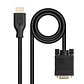 Nanocable Cable Conversor VGA a HDMI M-M 1,8 m - vignette 1