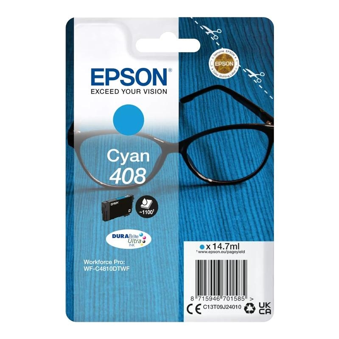 Epson Cartucho 408 Cian 1
