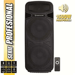 Coolsound Pro 500 Altavoz Autoamplificado Bluetooth 1500W 2x15