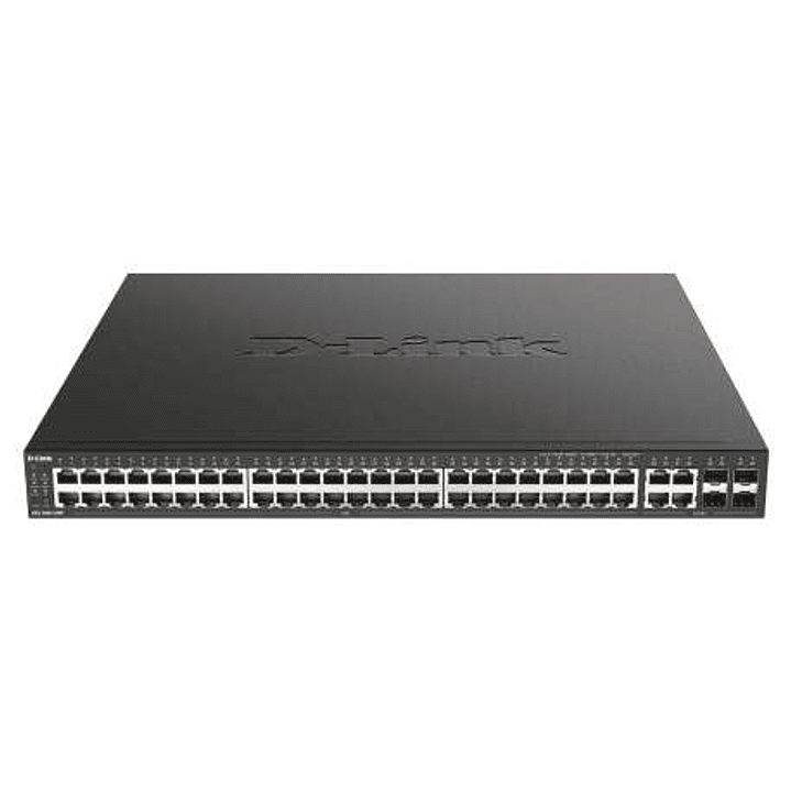 D-Link Switch Gestionado 48 Puertos GIGA PoE + 4 Puertos Combo SFP 1