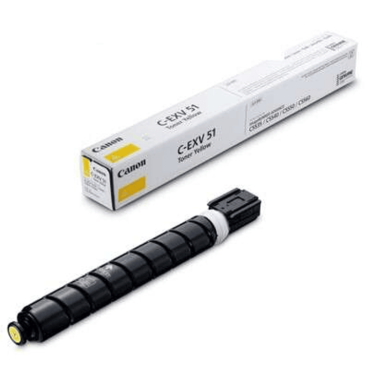 Canon CEXV51 Amarillo Cartucho de Toner Original - 0484C002 1