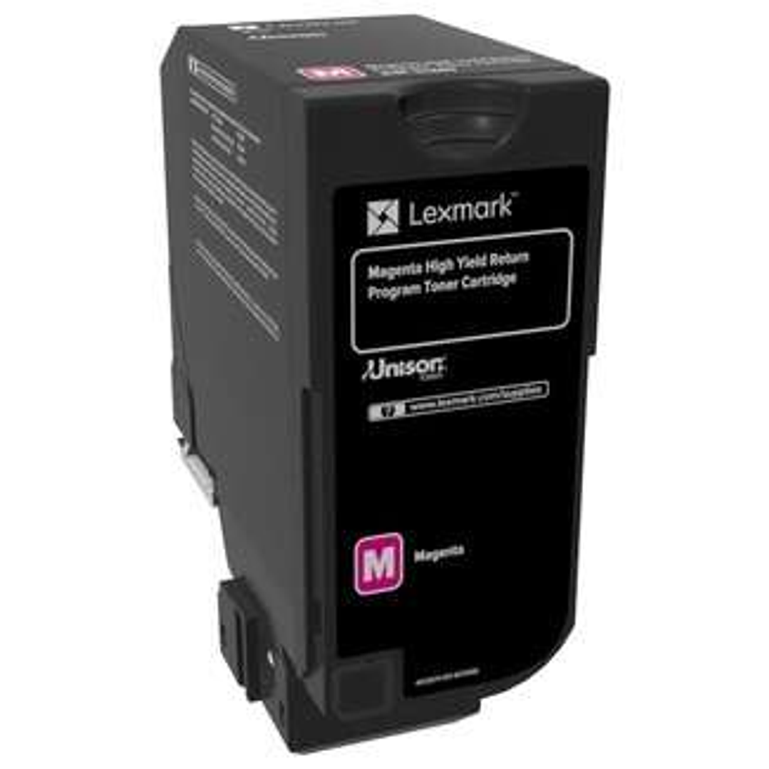 Lexmark XC4140de/XC4150de Magenta Cartucho de Toner Original - 24B6718 1