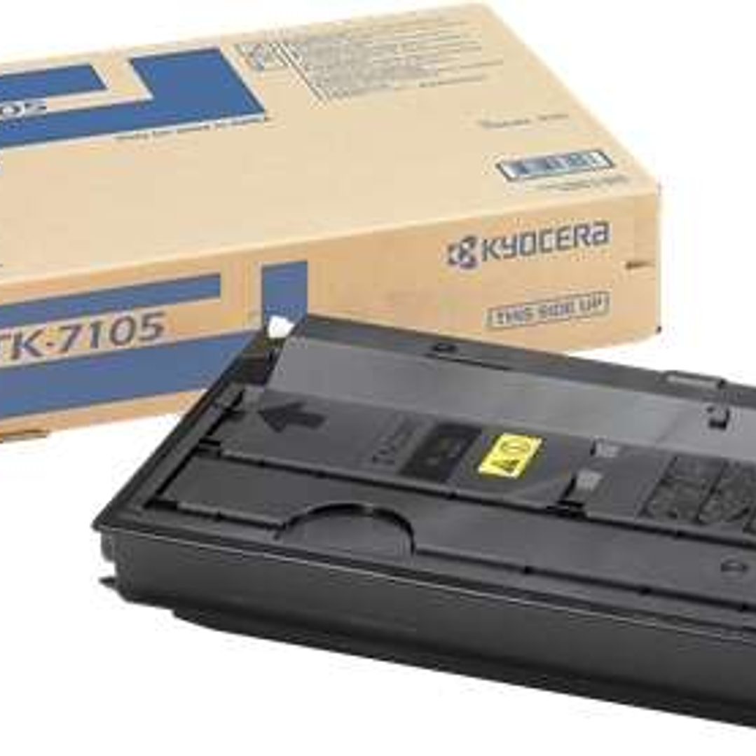 Kyocera TK7105 Negro Cartucho de Toner Original - 1T02P80NL0 1
