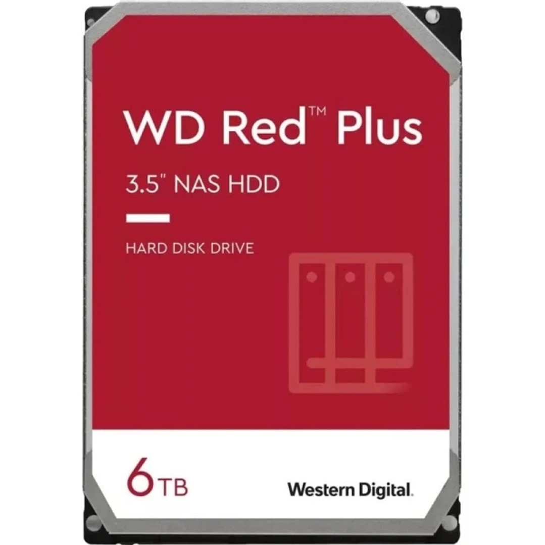 WD Red Plus Disco Duro Interno 3.5