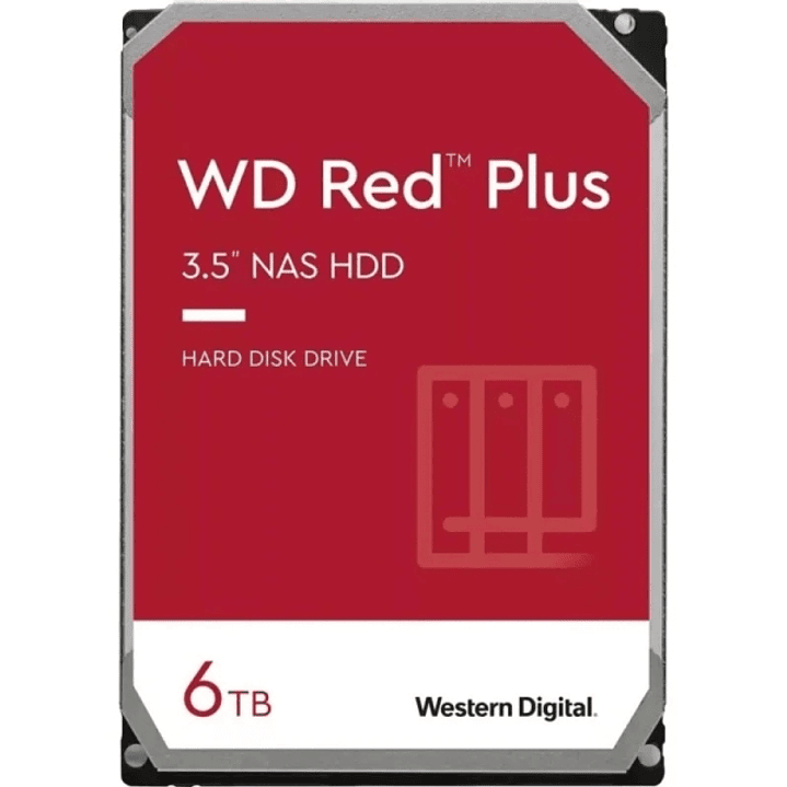 WD Red Plus Disco Duro Interno 3.5
