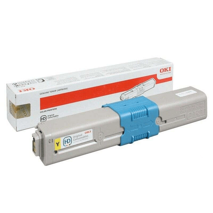 OKI C510/C530/MC561/MC562 Amarillo Cartucho de Toner Original - 44469722 1