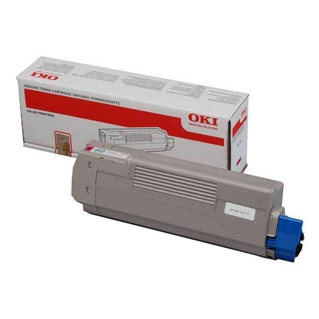 OKI C712 Magenta Cartucho de Toner Original - 46507614 1