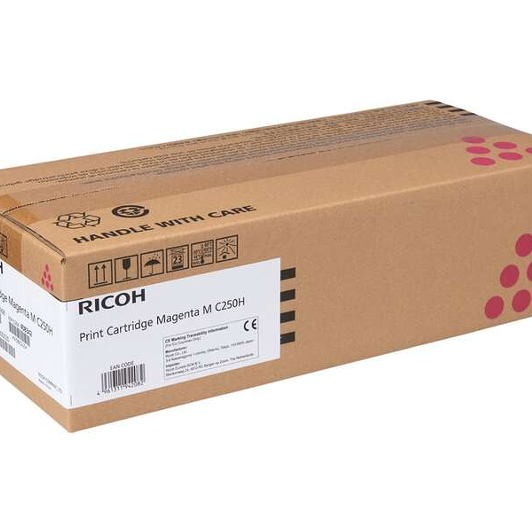 Ricoh MC250FW/P301W Magenta Cartucho de Toner Original - 408342/M C250HM 1