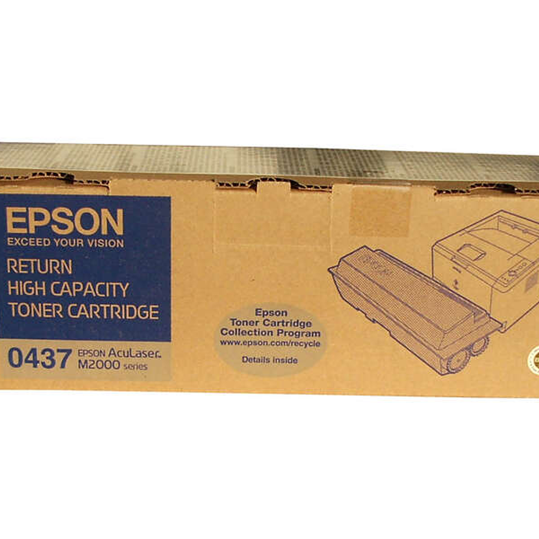 Epson Aculaser M2000 Negro Cartucho de Toner Original - C13S050435/C13S050437 1