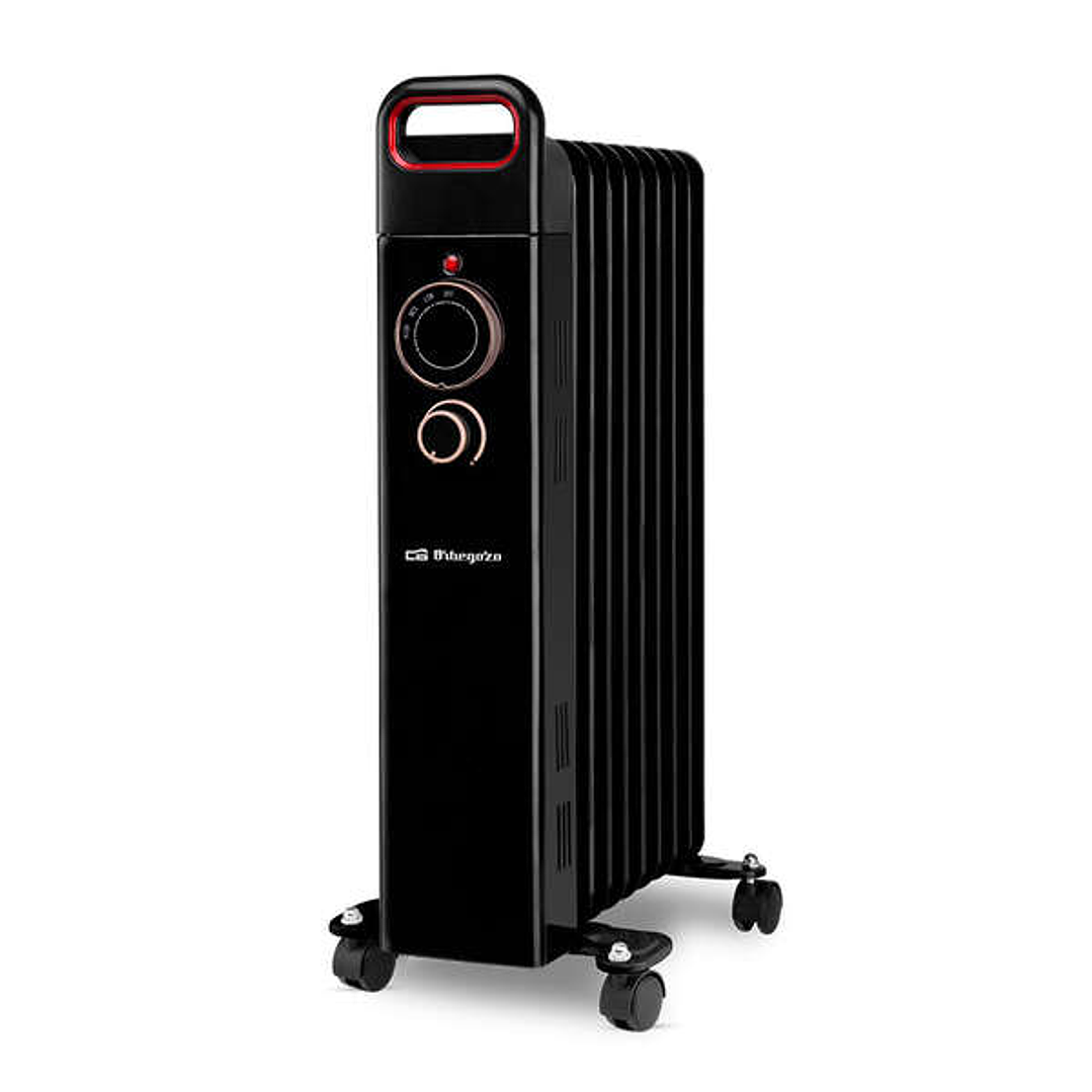 Orbegozo RUN 2000 Radiador de Aceite Eficiente - Potente y Seguro - Inercia Termica - Facil Manejo - Proteccion contra Sobrecalentamiento y Antivuelco 1