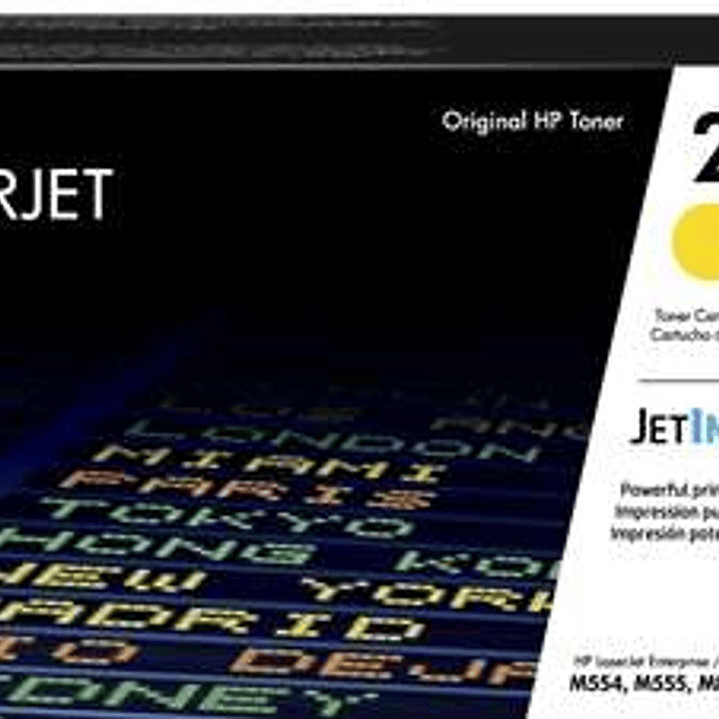 HP W2122A Amarillo Cartucho de Toner Original - 212A 1